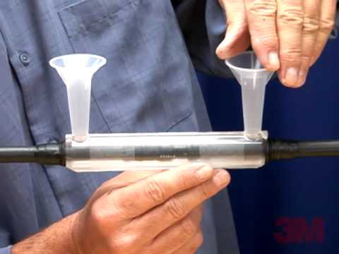 3M Resin Inline burial cable splice kit